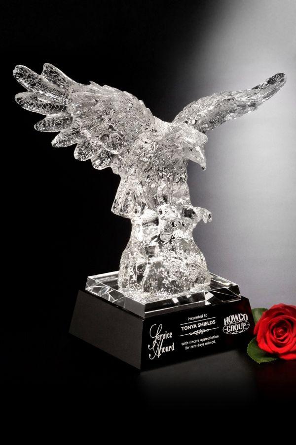 Statuett i krystall -  GLA2228