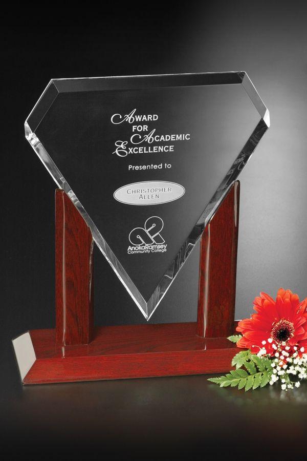 Statuett i glass -  GLA2229