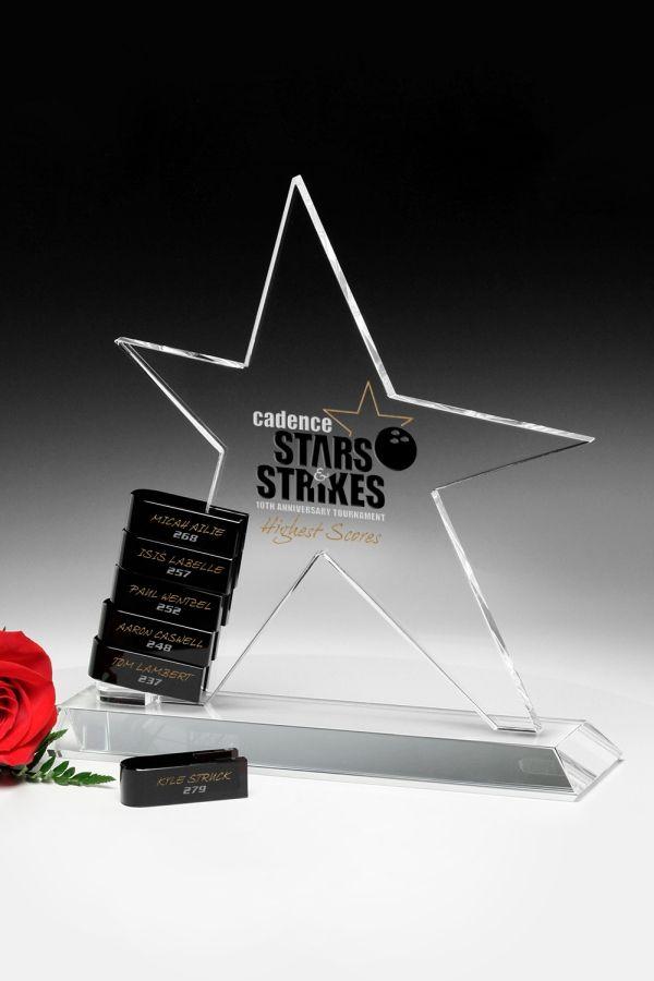 Statuett i glass -  GLA2290