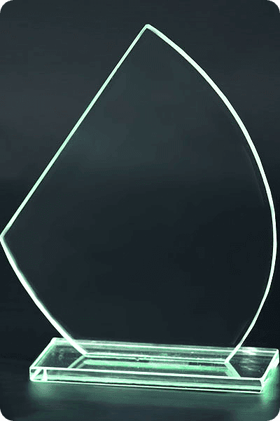 Statuett i glass -  GLA0036