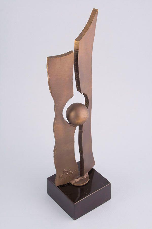 Statuett i metall -  MET020