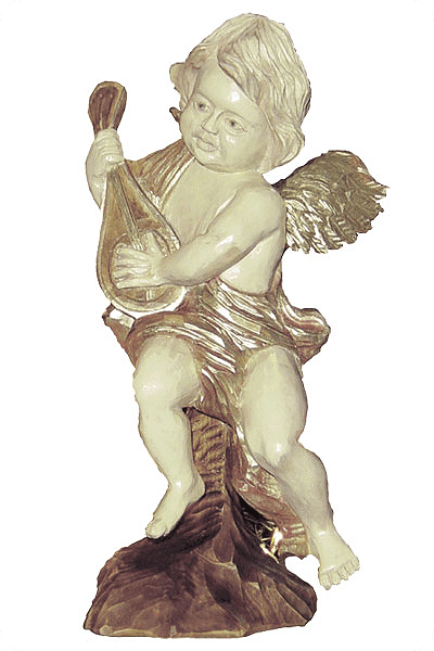 Statuett i tre -  DRE021