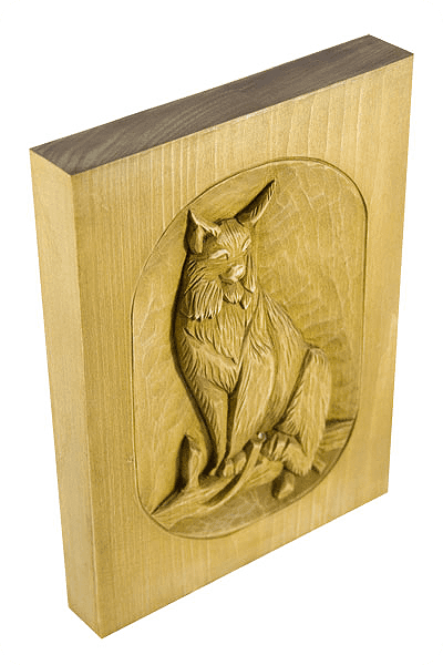 Statuett i tre -  DRE006